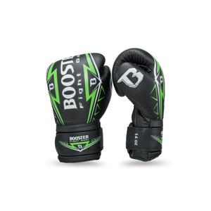 bg-war-bk-gr-12-oz-boxing-gloves-booster-fight-gear-war-blak-green