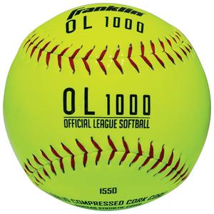 d79290-softball-ball-franklin-softball-ball-de-la-ligue-officielle-franklin-yellow-one-size