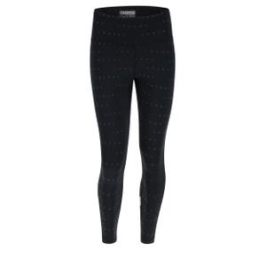 sf5hf206-n-7-8th-stretchy-polyester-leggings-for-women-freddy-evolution-superfit-nero