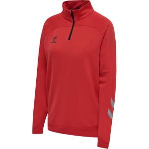 207424-3062-women-s-half-zip-sweatshirt-hummel-lead-red