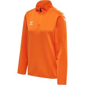 211945-5190-women-s-half-zipped-tracksuit-jacket-hummel-core-xk-orange