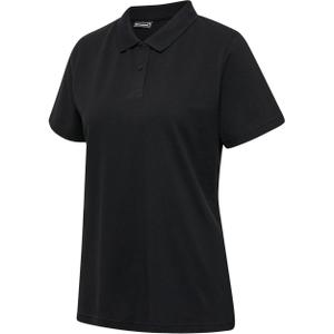 215118-2001-women-s-stretch-polo-shirt-hummel-red-black
