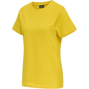 215121-5021-women-s-t-shirt-hummel-red-basic-yellow
