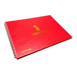 3t297101-spiral-bound-scorebook-100-hostels-kookaburra-red-one-size
