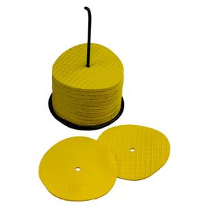 ta140y-set-of-24-small-marking-discs-powershot-yellow-one-size