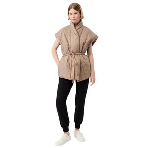 ja90ny03-taupe-women-s-sleeveless-down-jacket-mandala-snuggle-up-mole