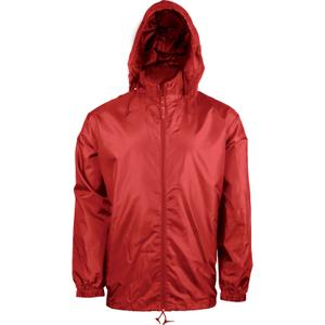 k6102-red-kids-windbreaker-kariban-non-double-red