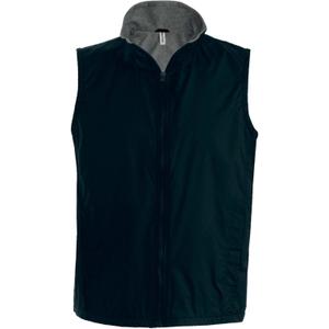 k679-black-grey-vest-kariban-double-polaire-black-grey