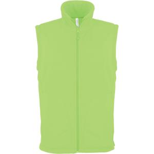 k913-lime-fleece-gilet-kariban-luca-flashy-green