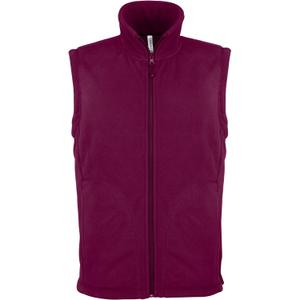k913-wine-fleece-gilet-kariban-luca-red-bordeaux