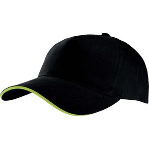 kp124-black-lime-cap-k-up-5-panneaux-black-neon-green-one-size