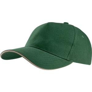 kp124-forestgreen-beige-cap-k-up-5-panneaux-forest-green-beige-one-size