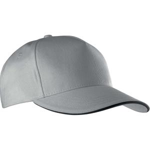 kp130-lightgrey-darkgrey-cap-k-up-contraste-5-panneaux-light-dark-gray-one-size