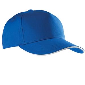 kp130-royalblue-white-cap-k-up-contraste-5-panneaux-royal-blue-white-one-size