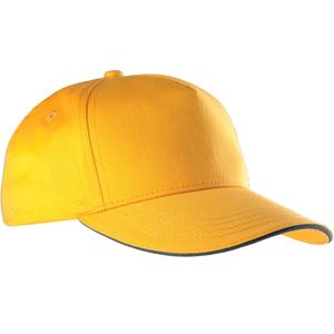kp130-yellow-darkgrey-cap-k-up-contraste-5-panneaux-yellow-gray-one-size