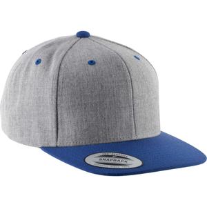 kp910-heathergrey-royalblue-cap-k-up-visiere-plate-6-panneaux-cair-gray-royal-blue-one-size