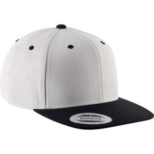 kp910-white-black-cap-k-up-visiere-plate-6-panneaux-white-black-one-size