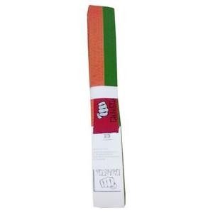 49002-a38-11-martial-arts-belt-yosihiro-100-coton-orange-green-one-size